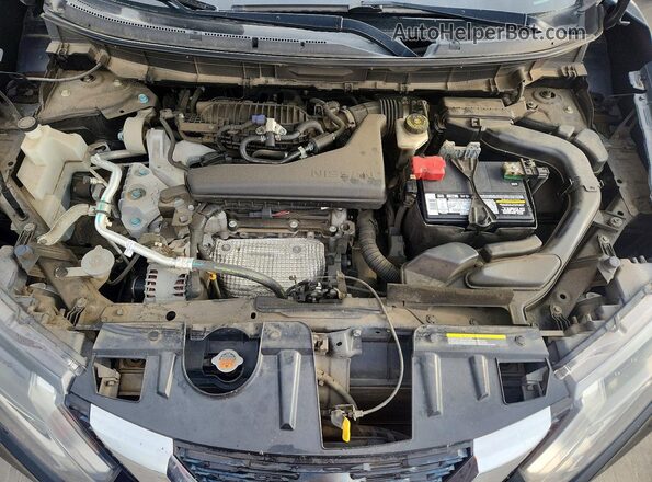 KNMAT2MV5KP526227 2019 NISSAN ROGUE Черный Вид задней части салона