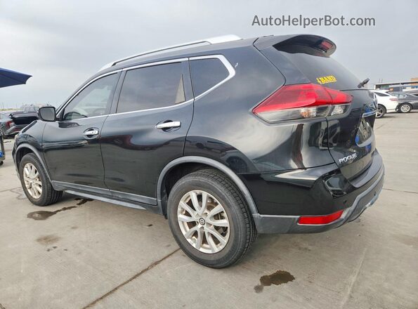 KNMAT2MV5KP526227 2019 NISSAN ROGUE Черный Задняя левая четверть
