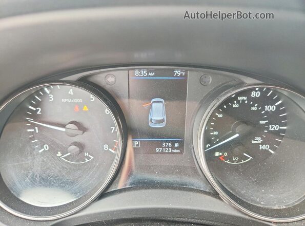 KNMAT2MV5KP526227 2019 NISSAN ROGUE Черный Вид щитка приборов