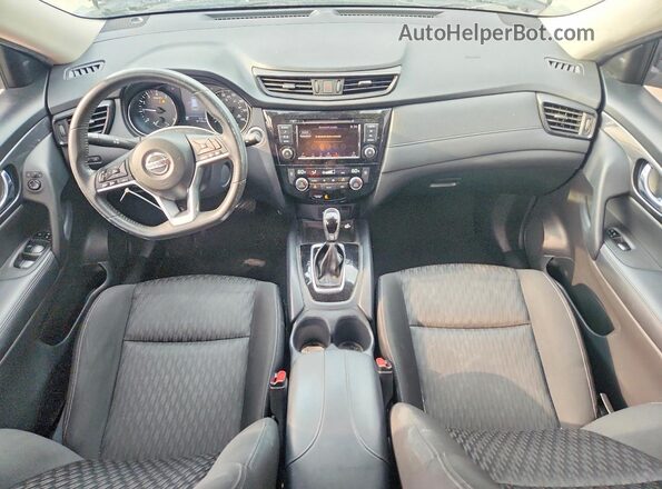 KNMAT2MV5KP526227 2019 NISSAN ROGUE Черный Вид панели приборов