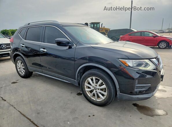 KNMAT2MV5KP526227 2019 NISSAN ROGUE Черный Передняя правая четверть