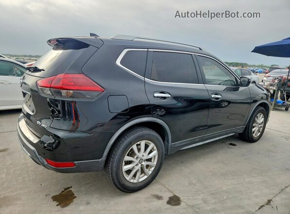 KNMAT2MV5KP526227 2019 NISSAN ROGUE Черный Задняя правая четверть