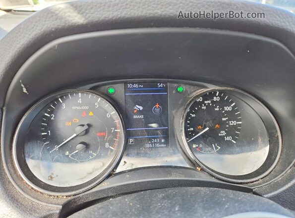 KNMAT2MV5KP540824 2019 NISSAN ROGUE Silver Instrument cluster view