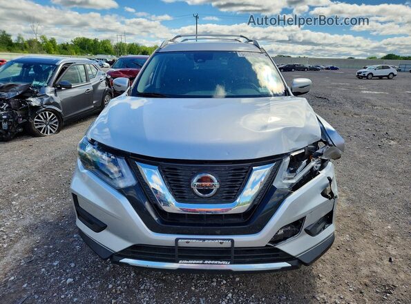 KNMAT2MV5KP540824 2019 NISSAN ROGUE Silver Front view