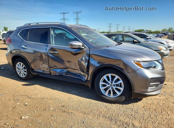 KNMAT2MV5KP556702 2019 NISSAN ROGUE Gray Delantero derecho