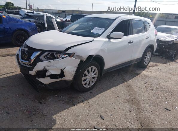 KNMAT2MV5LP506433 2020 NISSAN ROGUE Белый Передняя левая четверть