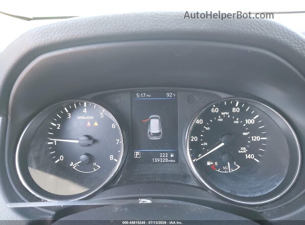 KNMAT2MV5LP518033 2020 NISSAN ROGUE Silver უკანა სავარძლების ხედი