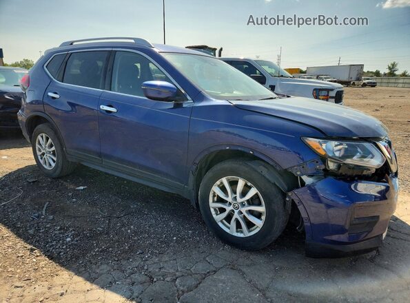 KNMAT2MV5LP531347 2020 NISSAN ROGUE Blue Передня права чверть
