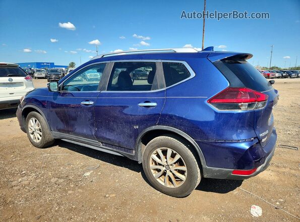 KNMAT2MV5LP531347 2020 NISSAN ROGUE Blue Задня ліва чверть