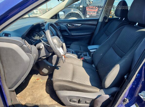 KNMAT2MV5LP531347 2020 NISSAN ROGUE Blue Вид салону спереду