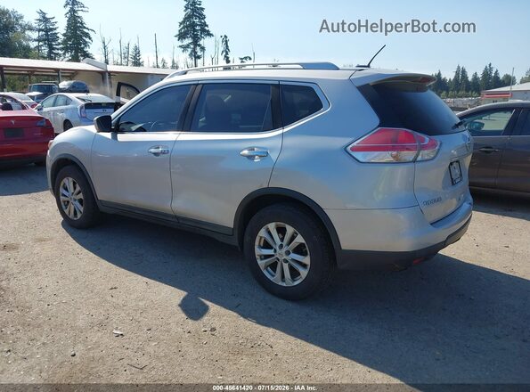 KNMAT2MV6GP644567 2016 NISSAN ROGUE Silver Հետևի ձախ