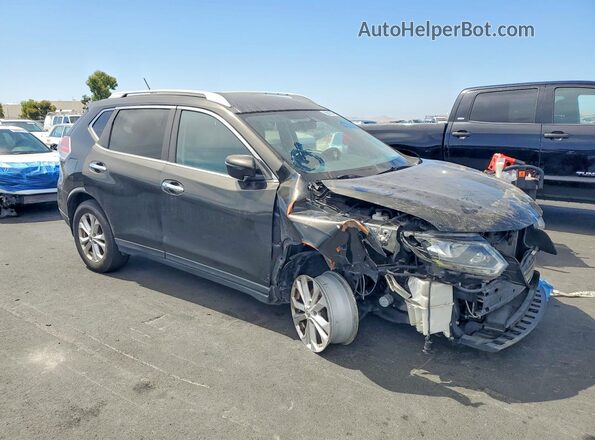KNMAT2MV6GP648568 2016 NISSAN ROGUE Black Առջևի աջ