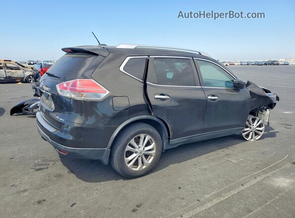 KNMAT2MV6GP648568 2016 NISSAN ROGUE Black Հետևի աջ