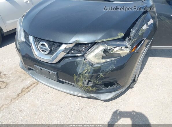 KNMAT2MV6GP650367 2016 NISSAN ROGUE Черный Вид спереди