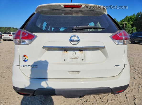 KNMAT2MV6GP669811 2016 NISSAN ROGUE White Widok z tyłu