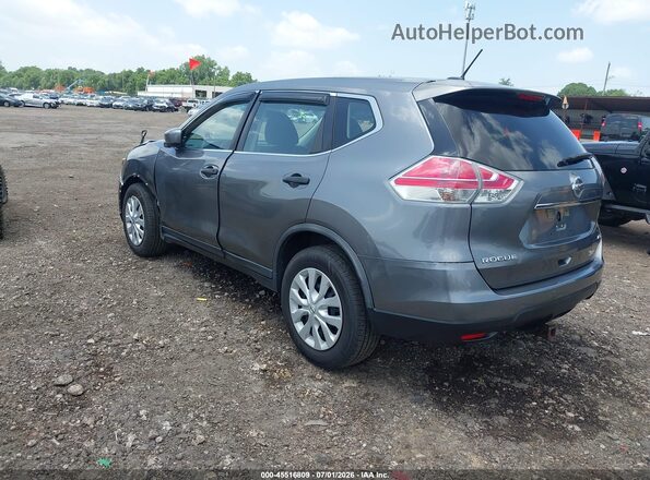 KNMAT2MV6GP697382 2016 NISSAN ROGUE Gray Задня ліва чверть