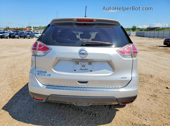 KNMAT2MV6GP715380 2016 NISSAN ROGUE Silver Հետևի տեսք