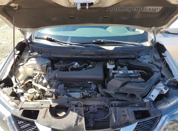 KNMAT2MV6GP715380 2016 NISSAN ROGUE Silver Շարժիչի բաժամունքի տեսք
