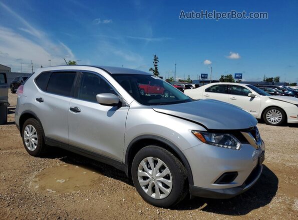 KNMAT2MV6GP715380 2016 NISSAN ROGUE Silver Առջևի աջ