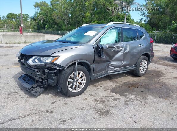 KNMAT2MV6HP505363 2017 NISSAN ROGUE Gray Передня ліва чверть