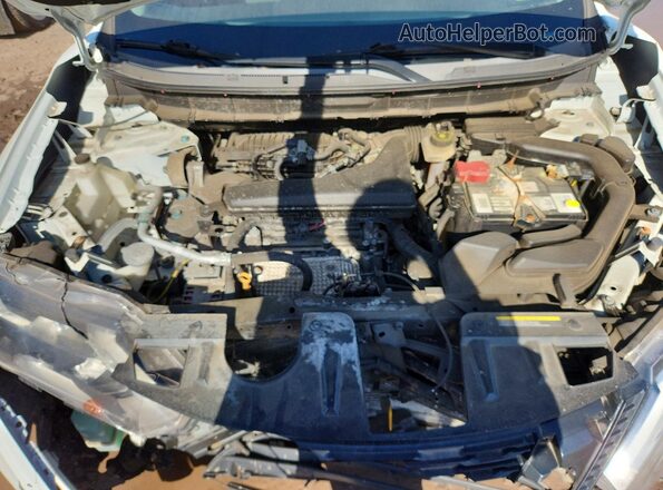 KNMAT2MV6HP532322 2017 NISSAN ROGUE White Вид підкапотного простору
