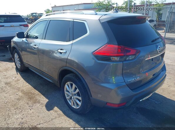 KNMAT2MV6HP566938 2017 NISSAN ROGUE Silver Trasero izquierdo