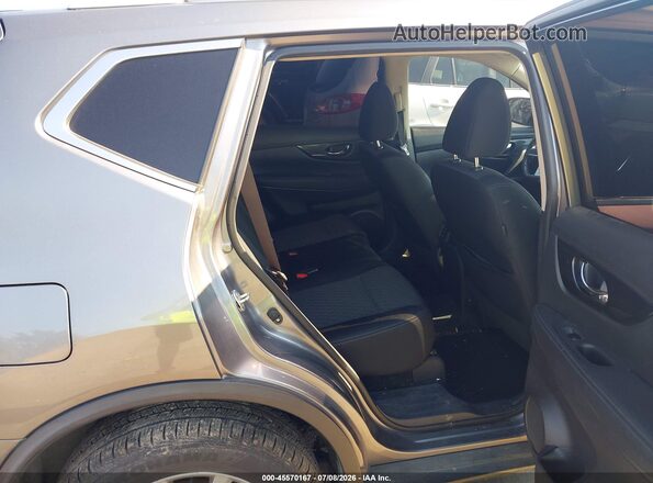 KNMAT2MV6HP566938 2017 NISSAN ROGUE Silver Vista de la etiqueta del VIN