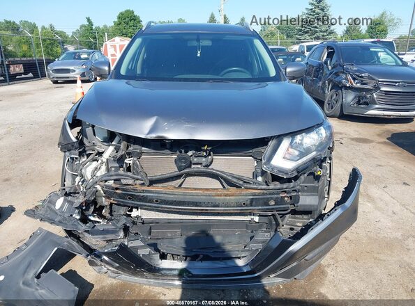 KNMAT2MV6HP566938 2017 NISSAN ROGUE Silver Vista del cuadro de instrumentos