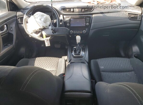 KNMAT2MV6HP568639 2017 NISSAN ROGUE White Առջևի վահանակի տեսք