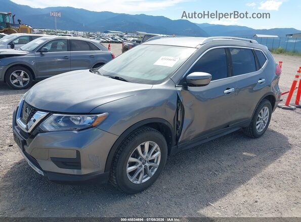 KNMAT2MV6HP579527 2017 NISSAN ROGUE Gray Vista tres cuartos delantera izquierda