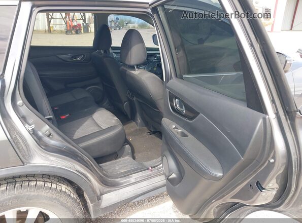 KNMAT2MV6HP579527 2017 NISSAN ROGUE Gray Vista de la etiqueta del VIN