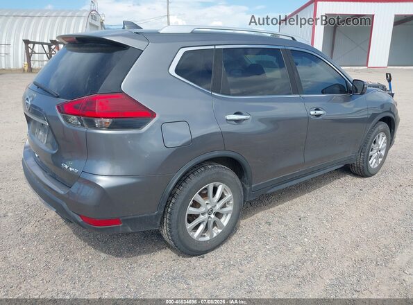 KNMAT2MV6HP579527 2017 NISSAN ROGUE Gray Trasero derecho