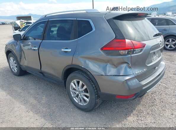 KNMAT2MV6HP579527 2017 NISSAN ROGUE Gray Trasero izquierdo