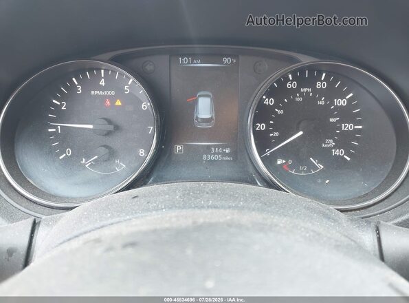 KNMAT2MV6HP579527 2017 NISSAN ROGUE Gray Vista de los asientos traseros