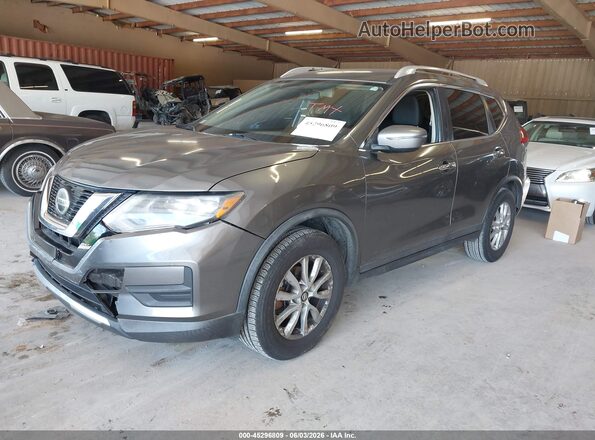 KNMAT2MV6JP506714 2018 NISSAN ROGUE Gray Front left