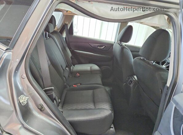 KNMAT2MV6JP543116 2018 NISSAN ROGUE Gray Սալոնի հետևի տեսք