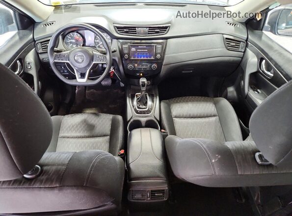 KNMAT2MV6JP543116 2018 NISSAN ROGUE Gray Առջևի վահանակի տեսք