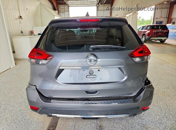KNMAT2MV6JP543116 2018 NISSAN ROGUE Gray Հետևի տեսք
