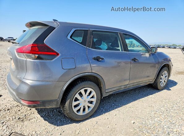 KNMAT2MV6JP572969 2018 NISSAN ROGUE Gray Հետևի աջ
