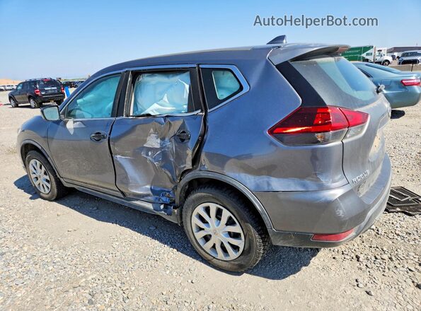 KNMAT2MV6JP572969 2018 NISSAN ROGUE Gray Հետևի ձախ
