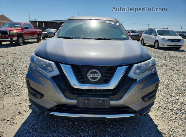 KNMAT2MV6JP572969 2018 NISSAN ROGUE Gray Դիմացի տեսք