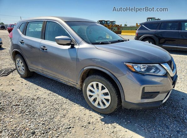 KNMAT2MV6JP572969 2018 NISSAN ROGUE Gray Առջևի աջ