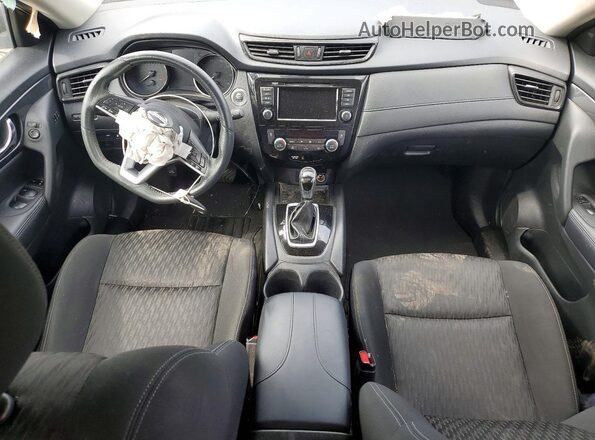 KNMAT2MV6JP573765 2018 NISSAN ROGUE Белый Вид панели приборов
