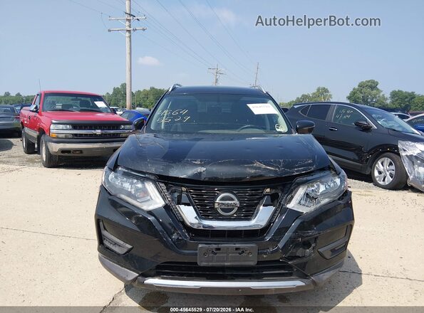 KNMAT2MV6JP590906 2018 NISSAN ROGUE Black Vista del cuadro de instrumentos