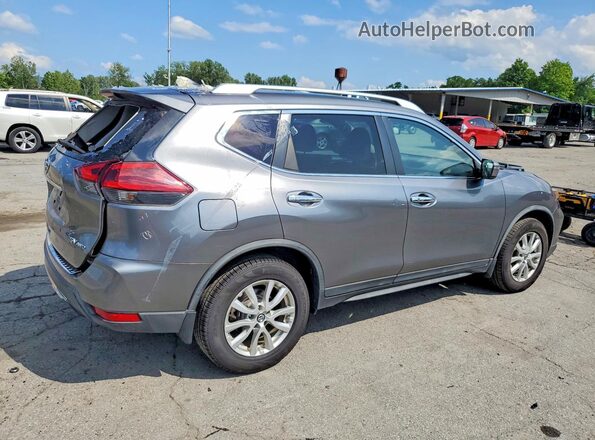 KNMAT2MV6JP621653 2018 NISSAN ROGUE Серый Задняя правая четверть