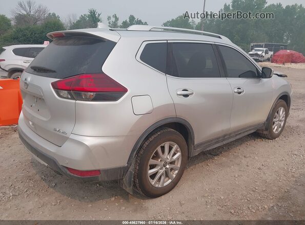KNMAT2MV6KP510232 2019 NISSAN ROGUE Серебряный Задняя правая четверть