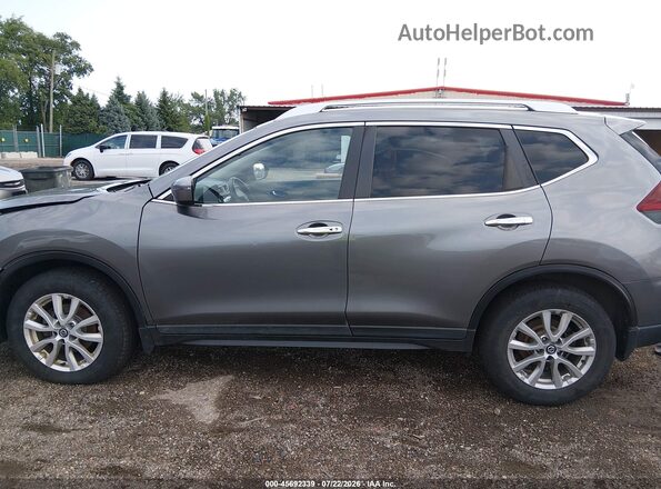 KNMAT2MV6KP544719 2019 NISSAN ROGUE Gray Widok wnętrza 360 stopni