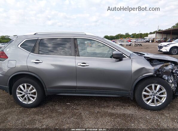 KNMAT2MV6KP544719 2019 NISSAN ROGUE Gray Widok wnętrza z tyłu