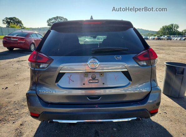 KNMAT2MV6LP516145 2020 NISSAN ROGUE Gray უკანა ხედი