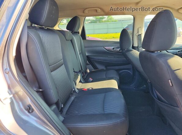 KNMAT2MV6LP516145 2020 NISSAN ROGUE Gray უკანა სალონის ხედი